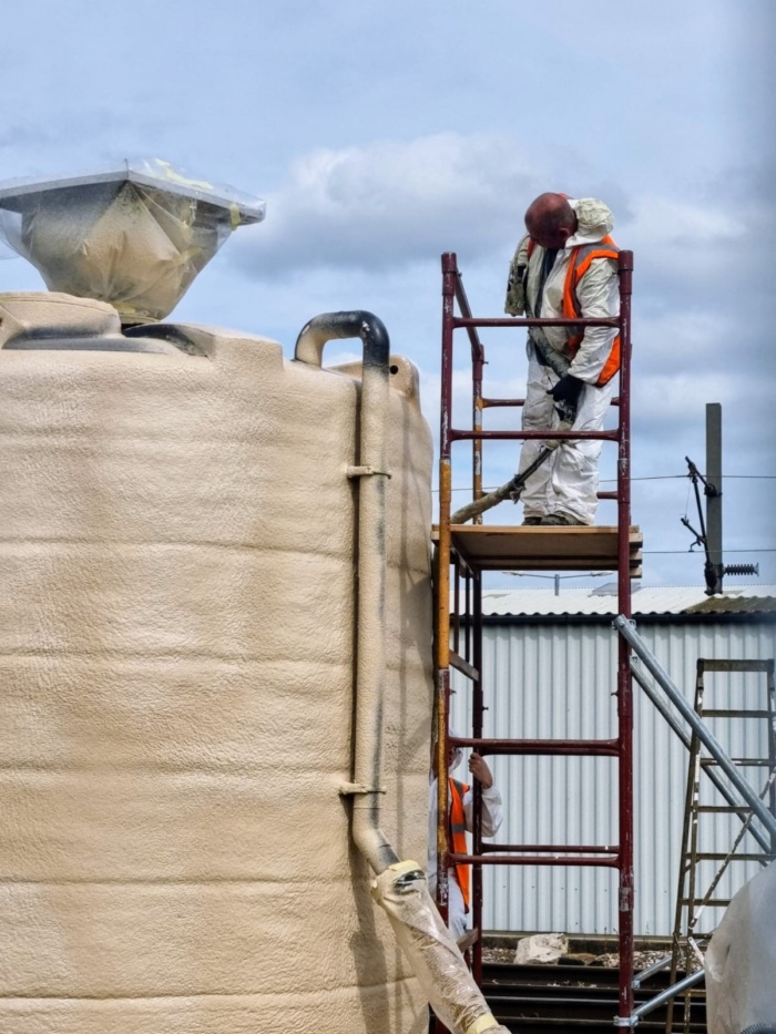 Water Blown Closed Cell Spray Foam